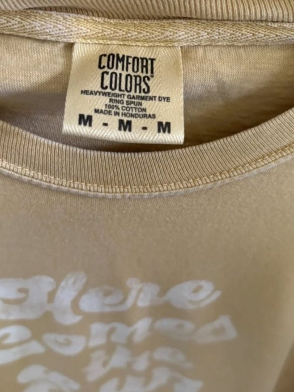 Comfort Colors "Here Comes the Sun" T-shirt - Picture 3 of 4